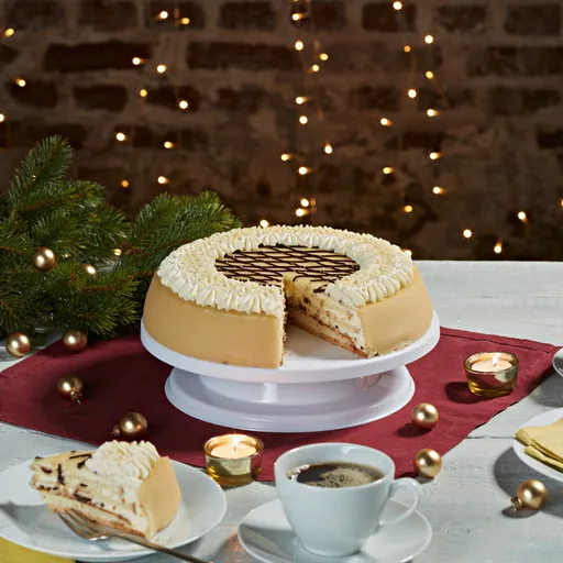 Otočný podnos na dorty