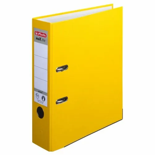 Pořadač A4/8 cm, žlutý