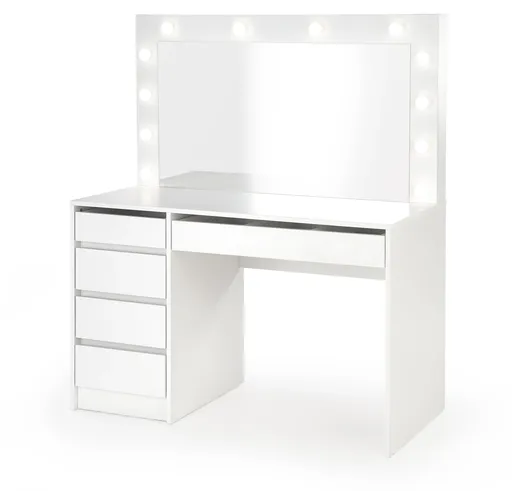 Toaletní stolek Halmar Hollywood XL bílý - Perfektně balíme proti poškození přepravou DODÁNÍ DO 48 HOD.