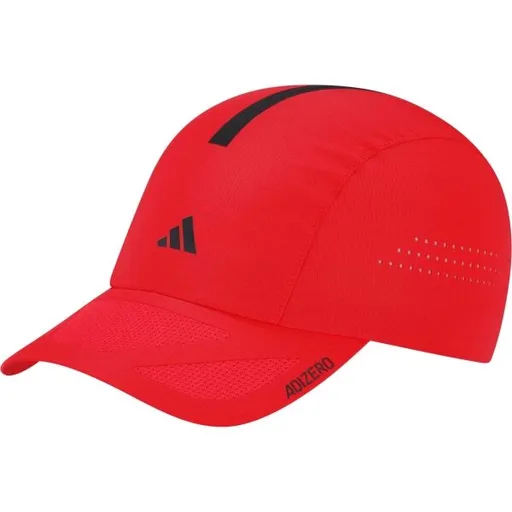 adidas RUNNING X ADIZERO HEAT.RDY CAP Unisex kšiltovka, červená, velikost
