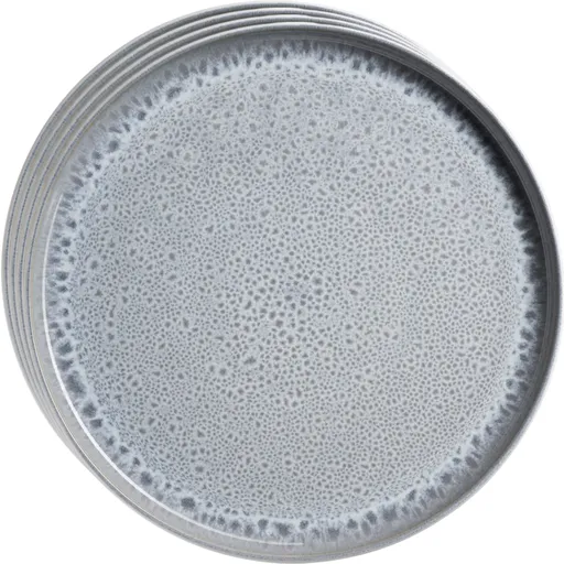 Mäser Sada mělkých talířů Lunaria Grey 26 cm, 4 ks