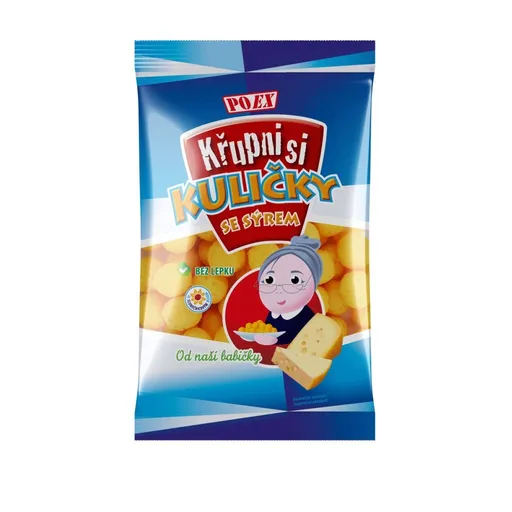 POEX Křupni si Kuličky se sýrem bez lepku 120 g