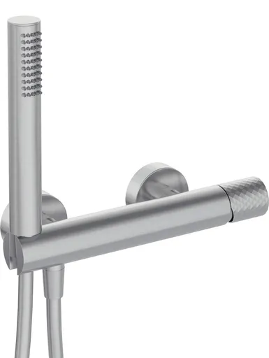 DEANTE Silia Hexa Sprchová baterie, nerez, se sprchovým setem BHS_F41M