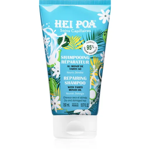 Hei Poa Tahiti Monoi Oil Tiara šampon pro suché a poškozené vlasy 150 ml