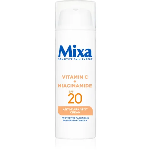 Mixa Anti-Dark Spot denní krém proti tmavým skvrnám SPF 20 50 ml