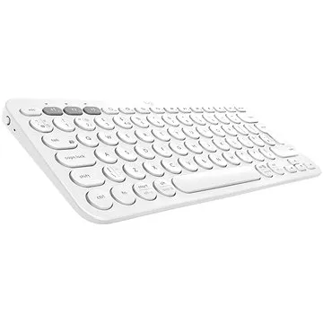 Logitech Bluetooth Multi-Device Keyboard K380, bílá - US INTL (920-009868)