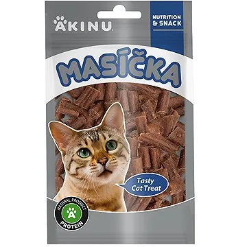 Akinu Jehněčí kousky pro kočky 50 g (8595184937454)