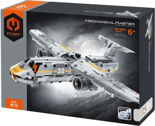 Stavebnice iM.MASTER letadlo plast 329 dílků