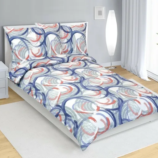 Bellatex Krepové povlečení Bublina, 140 x 200 cm, 70 x 90 cm, 140 x 200 cm, 70 x 90 cm