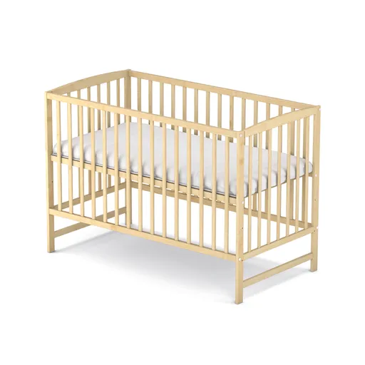 NELLYS Postýlka pro miminko ANNA 120x60cm - přírodní