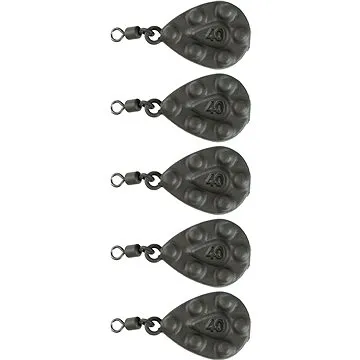 Suretti Olovo Stubby s očkem a obratlíkem 40g Barvené 5ks (4891223214482)