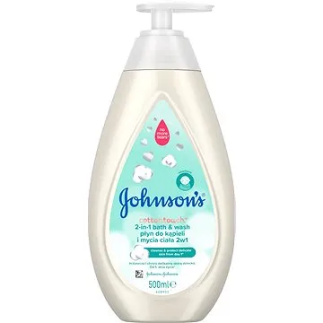 JOHNSON'S BABY Cottontouch koupel a mycí gel 2v1 500 ml (3574661428147)