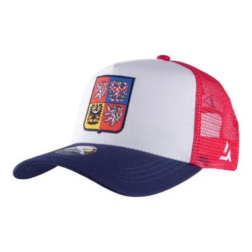 FLLÖS T-CAP CZECH 9 Trucker kšiltovka, červená, velikost