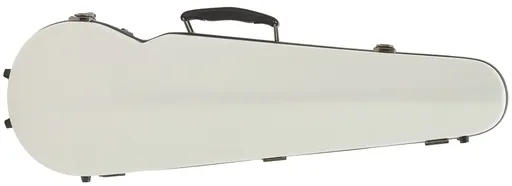 Razzor Fiberglass Violin Case White