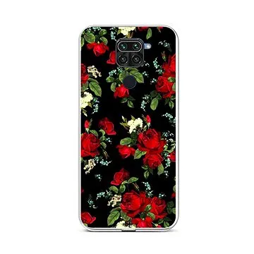 TopQ Xiaomi Redmi Note 9 silikon Květy růží 59358 (Sun-59358)