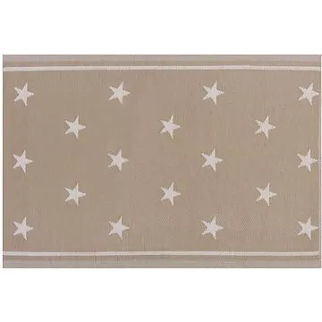 Venkovní koberec 120 x 180 cm béžový LATUR, 204566 (beliani_204566)