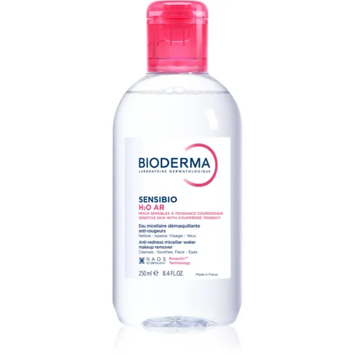Bioderma Sensibio H2O AR micelární voda pro citlivou pleť se sklonem ke zčervenání 250 ml