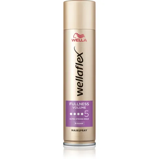 Wella Wellaflex Fullness Volume lak na vlasy s extra silnou fixací pro pružnost a objem 250 ml