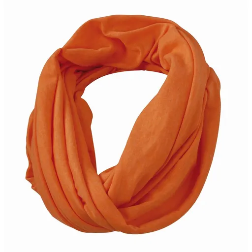 Myrtle Beach (Daiber) Lehká šála MB6578 - Oranžový melír | 75 x 80 cm