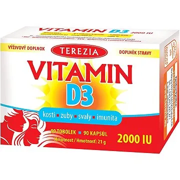 TEREZIA Vitamín D3 2000 IU tob.90   (8594006898775)