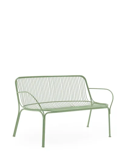 Lavice Hiray, více variant - Kartell Barva: Šedozelená