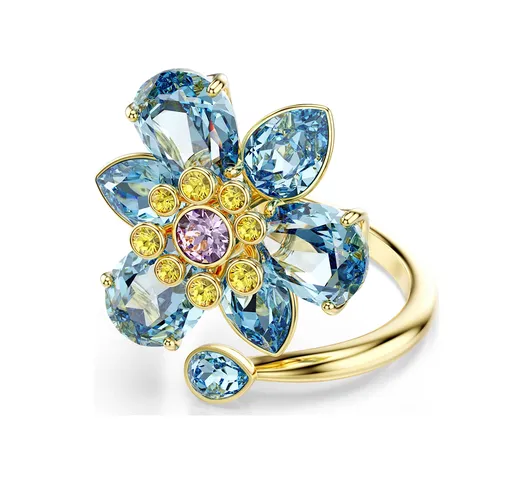 Swarovski Okouzlující otevřený prsten Květina Idyllia 5721585 52 mm