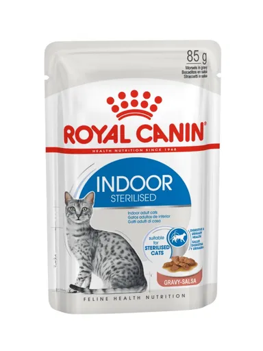 Royal Canin Indoor Sterilised in Gravy kapsička 85 g