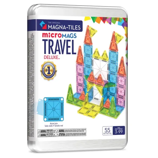 Magna-Tiles Travel Set Deluxe 55 dílků