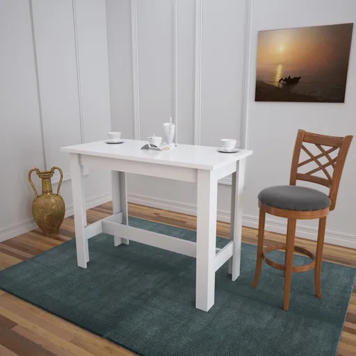 Jídelní stůl Barra - Shiny White