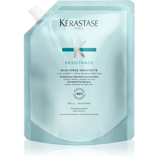 Kérastase Résistance Bain Force Architecte šampon s posilujícími účinky pro oslabené a lehce poškozené vlasy 500 ml
