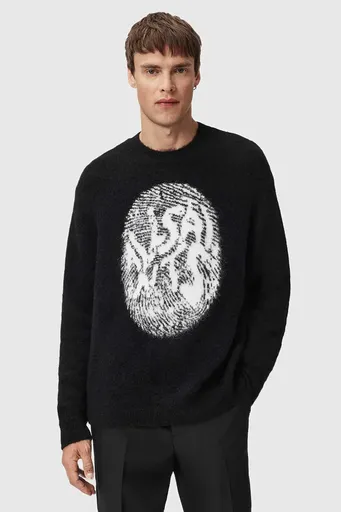 Svetr s příměsí alpakové vlny AllSaints