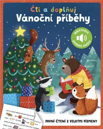 Obrázková zvuková knížka Vánoční příběhy - Anna Taube