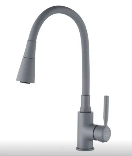 INVENA Dřezová baterie HULA PLUS šedá BZ-85-P05-L