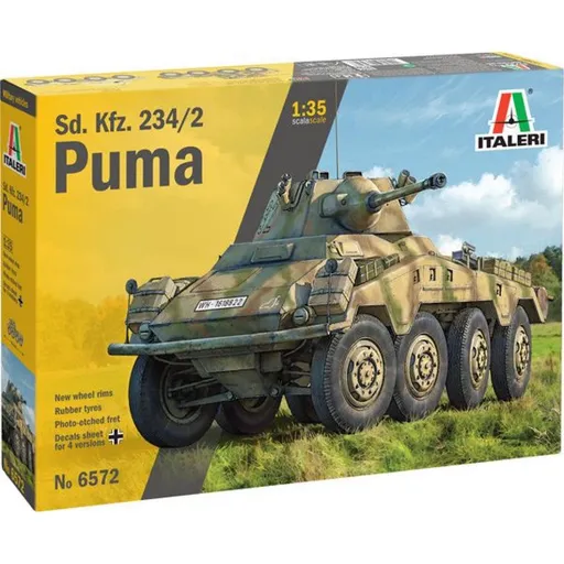 Italeri Model Kit military 6572 Sd. Kfz.234 2 Puma (1:35)