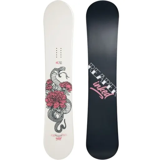 Reaper INKED Dámský snowboard, bílá, velikost