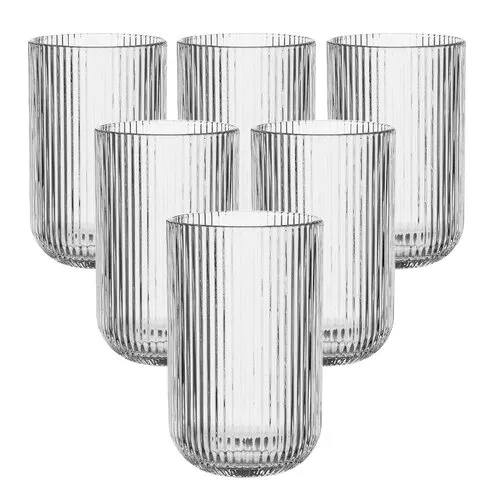 Altom Sklenice vysoká Selena, 430 ml, sada 6 ks