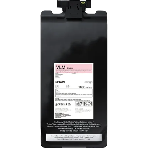 Epson C13T56F600 světle purpurová (vivid light magenta) originální cartridge