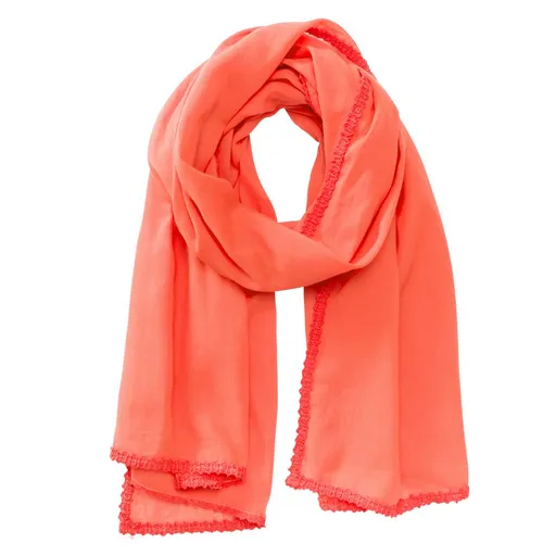 Myrtle Beach (Daiber) Bavlněná šála MB6404 - Korálová