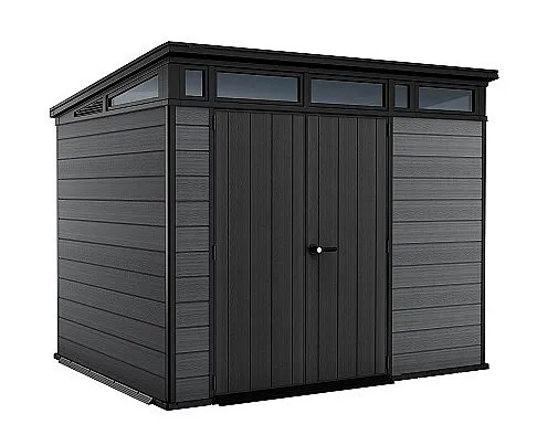 Zahradní domek plocha 279 x 218 cm (šedá-antracit)