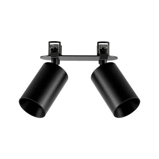 Deko-Light vestavné bodové svítidlo - Can Tilt kulaté, 2x 7,5 W GU10, černá 565758