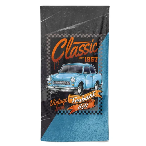 Osuška Trabant Blue (Velikost osušky: 100x170cm)
