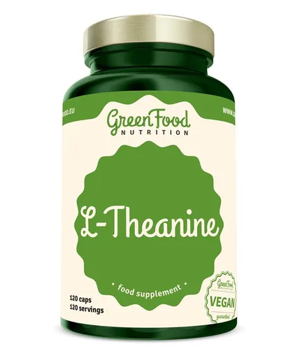 GreenFood Nutrition L-Theanine 120 kapslí