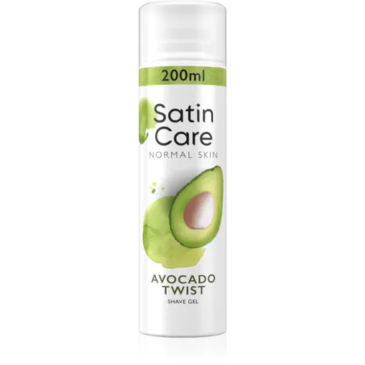 Gillette Venus Satin Care gel na holení pro ženy Avocado Twist 200 ml