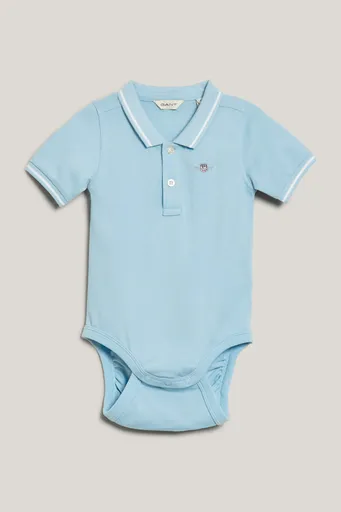 BODY GANT CONTRAST TP PIQUE BODY CALMING BLUE