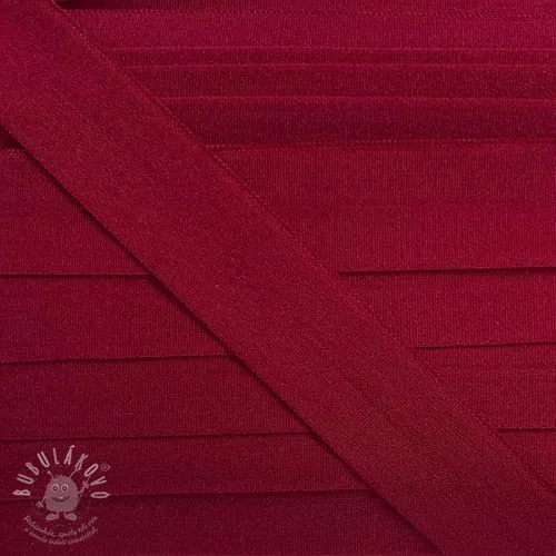 Lemovací guma matná 20 mm červená tmavá