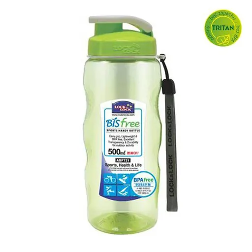 LOCKNLOCK Lahev na vodu Bisfree 500 ml, zelená