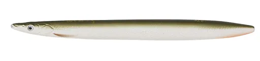 Savage gear pilker line thru sandeel matt white tobis 11 cm - 15 g