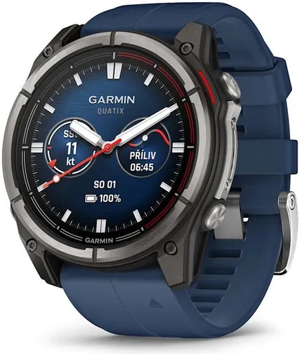Garmin Quatix® 8 – 51 mm, AMOLED Chytré jachtařské GPS hodinky 010-02905-91