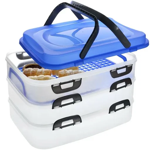 Orion Přenosný box na potraviny 3 patra 123949, 3 patra