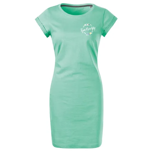 Bontis Šaty Tým nevěsty LUČNÍ VĚNEC - Mátová | XL